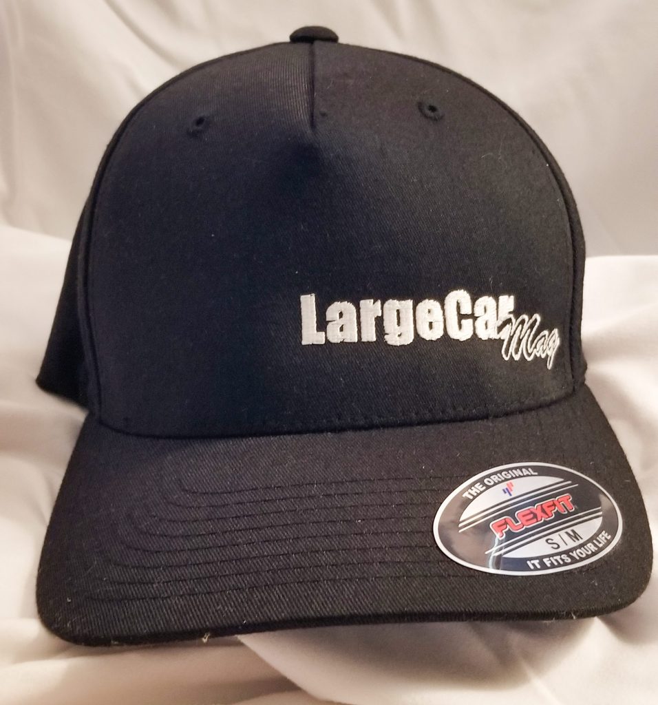 Flexfit Hat (Model 6560 – No Mesh) – White Logo – LargeCarMag Online Store