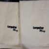 2021 LCM Towels - Ivory with Black Text