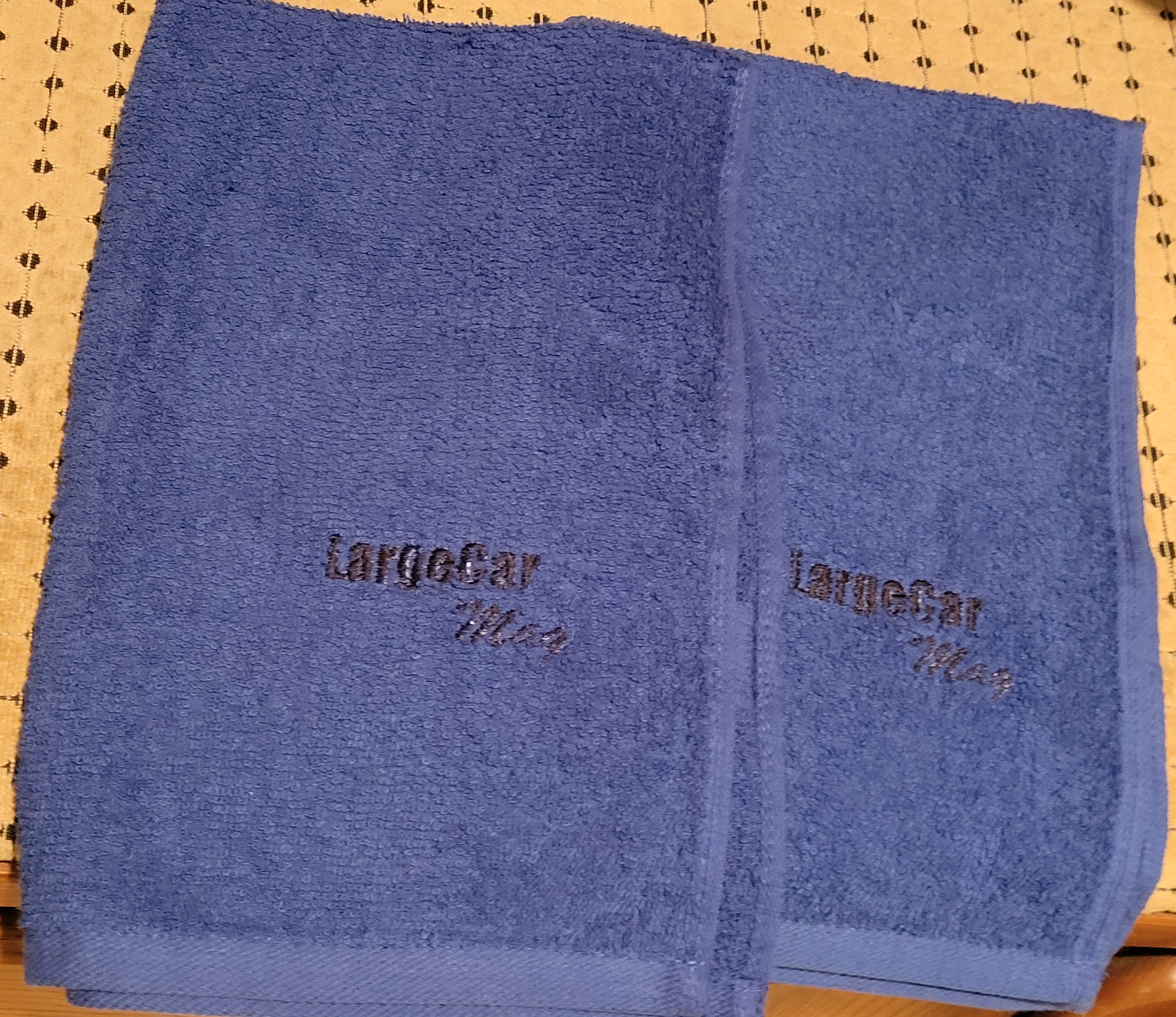 Royal Blue Towel Black Type 